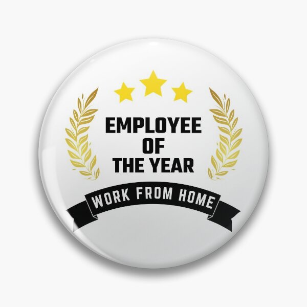Item preview, Work From Home Employee Of The Year designed and sold by BahiaStyle.