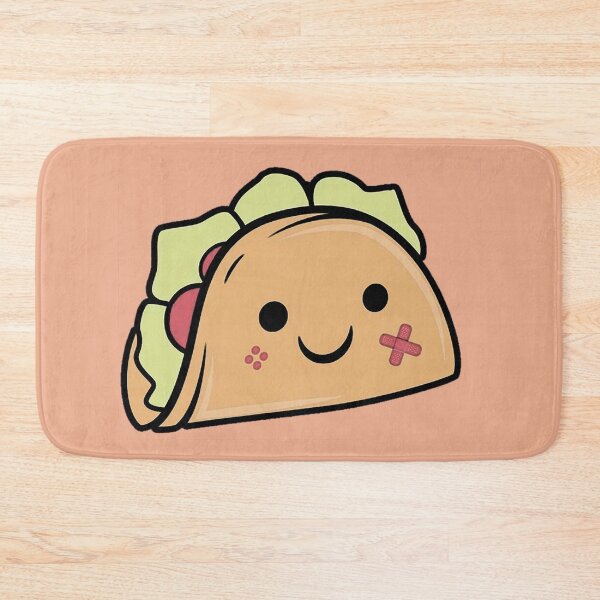 Item preview, Twenty4tim - Smiling Taco Artwork designed and sold by Ideas-Heaven.