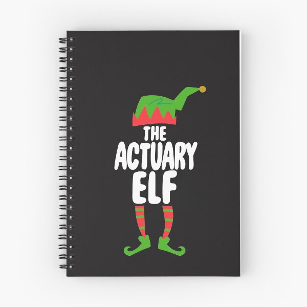 Item preview, Funny The Actuary ELF  Family Christmas Holiday Gifts designed and sold by Bendthetrend.