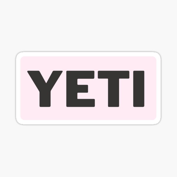 Yellow yeti cup Sticker for Sale by Agbef10