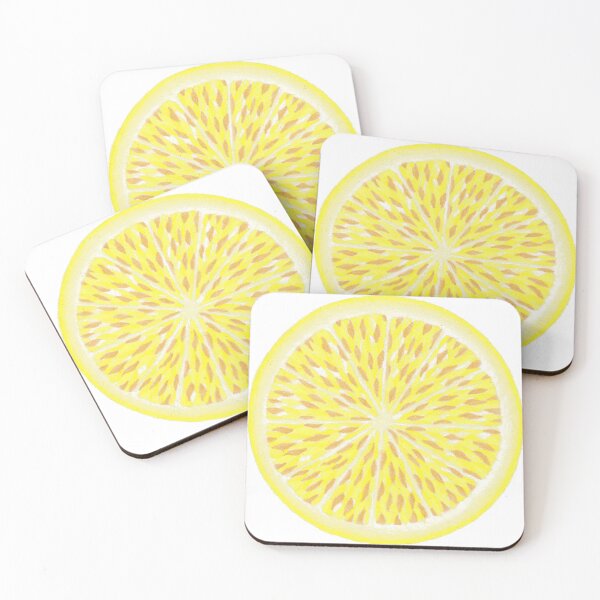 Item preview, Juicy Lemon Large Pattern designed and sold by MikkiDashDesign.