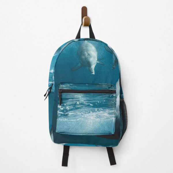 Item preview, Dolphins playing in ocean designed and sold by jkulling.