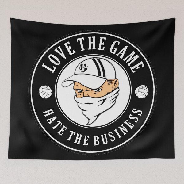 Item preview, Love The Game, Hate The Business designed and sold by NicosiaChamps26.