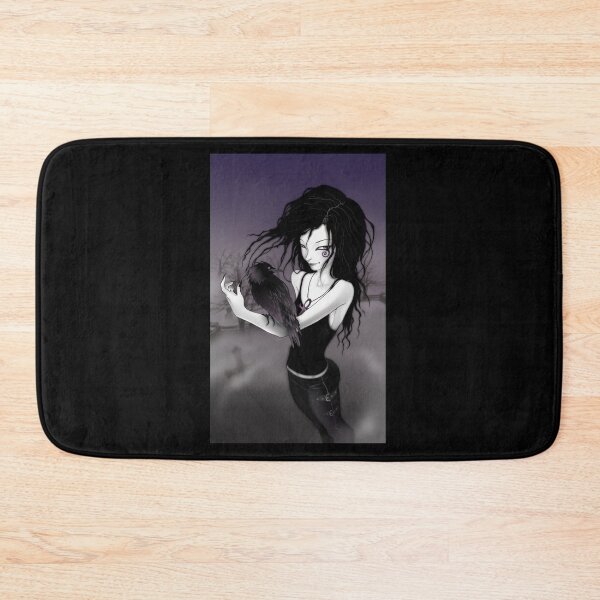 Item preview, Cute goth girl with raven designed and sold by seamork.