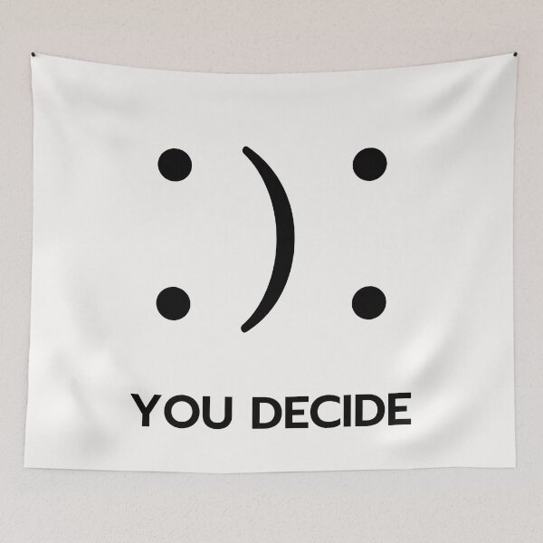 Item preview, Happy Or Sad You Decide designed and sold by EmotionArt.