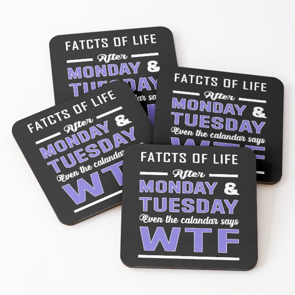 Item preview, After Monday And Tuesday Even The Calendar Says Wtf designed and sold by Hamadax.