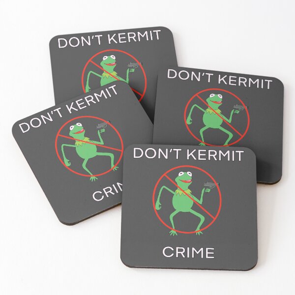Item preview, Don’t Kermit Crime designed and sold by Cams86.