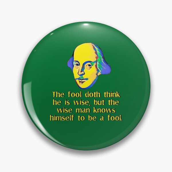 Item preview, The fool doth think he is wise designed and sold by Shaxspere.