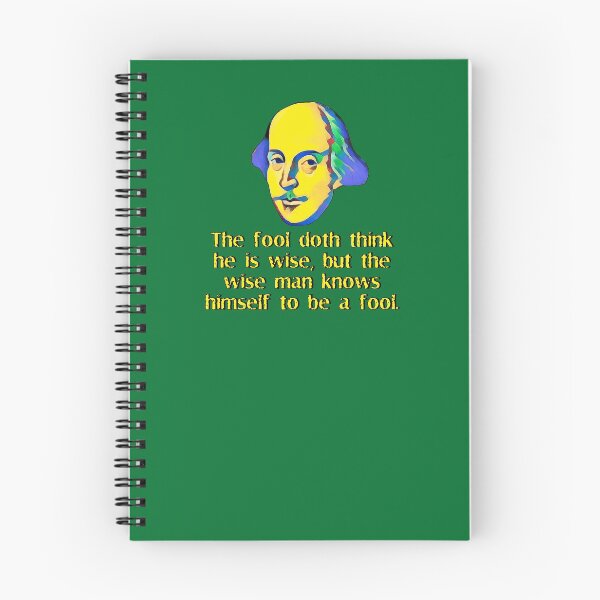 Item preview, The fool doth think he is wise designed and sold by Shaxspere.