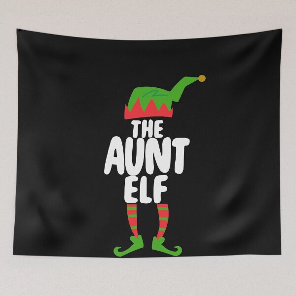 Item preview, Funny The Aunt ELF  Family Christmas Holiday Gifts designed and sold by Bendthetrend.