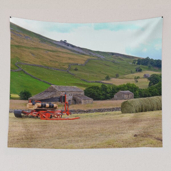 Item preview, Hay harvest in the Yorkshire Dales designed and sold by Millysuewood.