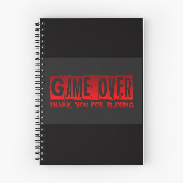 Item preview, game over design designed and sold by 33dreamworld33.