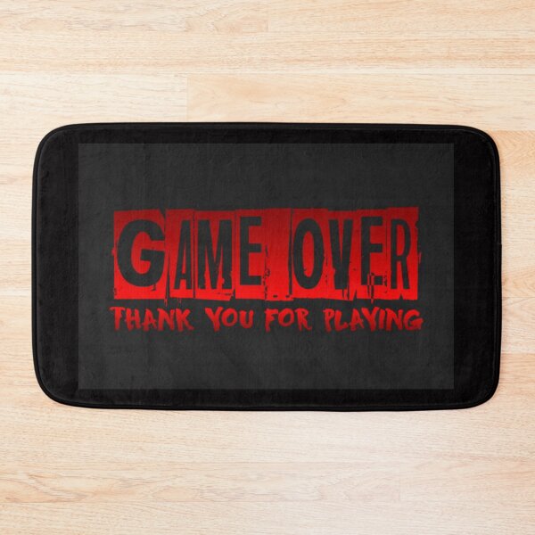 Item preview, game over design designed and sold by 33dreamworld33.