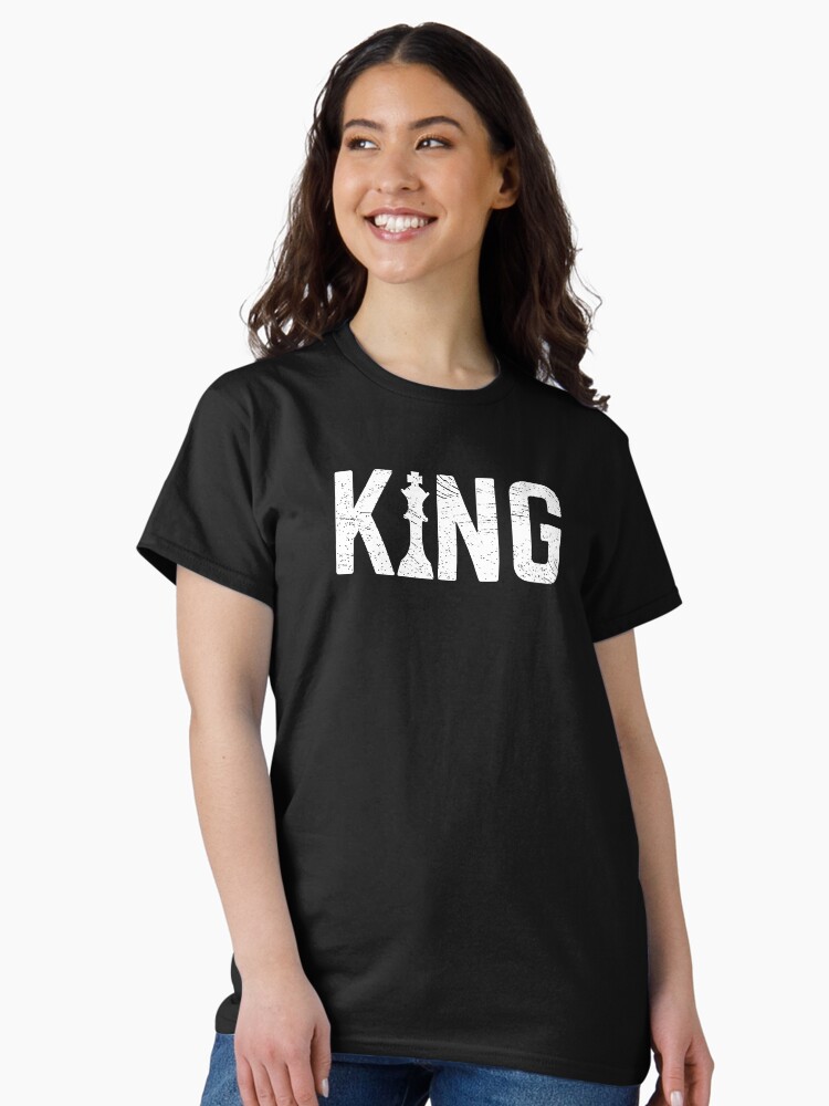 Thumbnail 1 of 7, Classic T-Shirt, Chess King designed and sold by ElectricFangs.