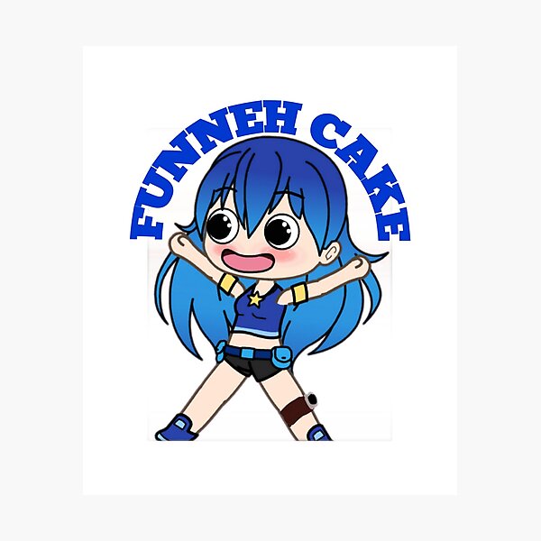 Funneh Cake Photographic Prints Redbubble - roblox funnehcake videos