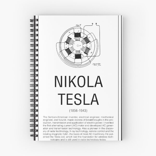 Item preview, Nikola Tesla designed and sold by ThalassaStudios.