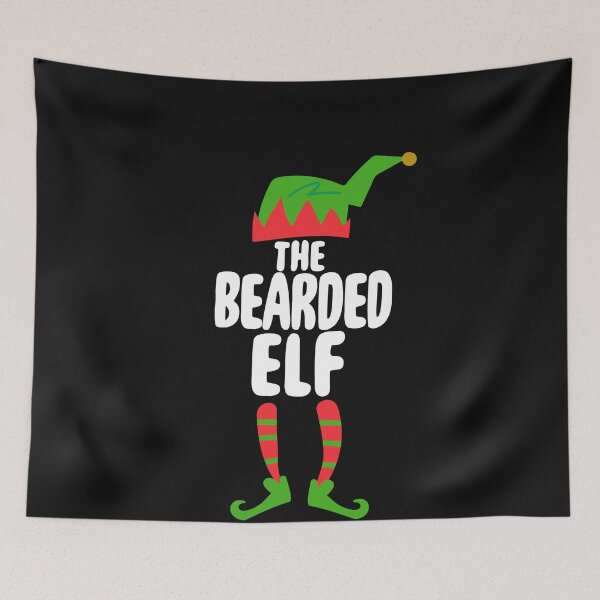 Item preview, Funny The Bearded ELF T Family Christmas Holiday Gifts designed and sold by Bendthetrend.