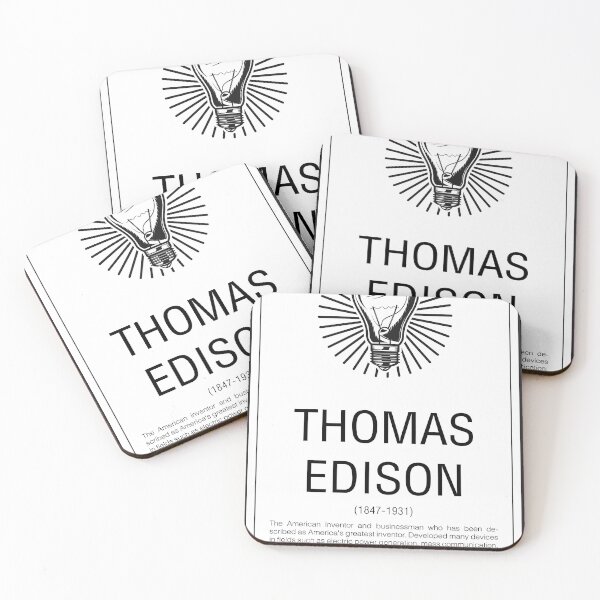 Item preview, Thomas Edison designed and sold by ThalassaStudios.