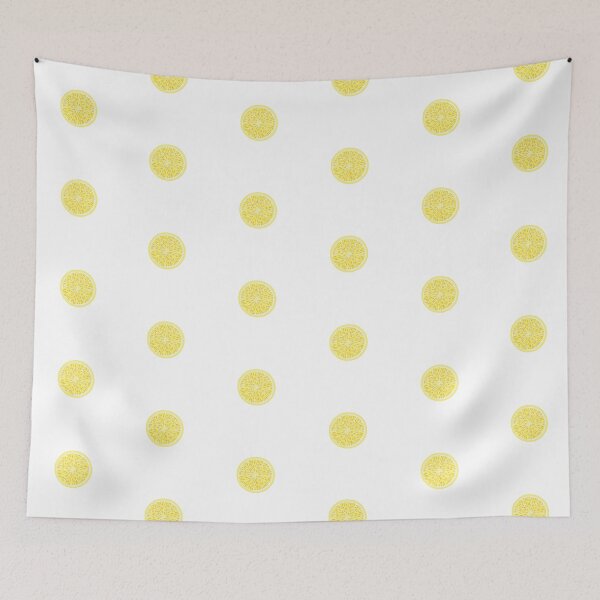 Item preview, Juicy Lemon Small Pattern designed and sold by MikkiDashDesign.