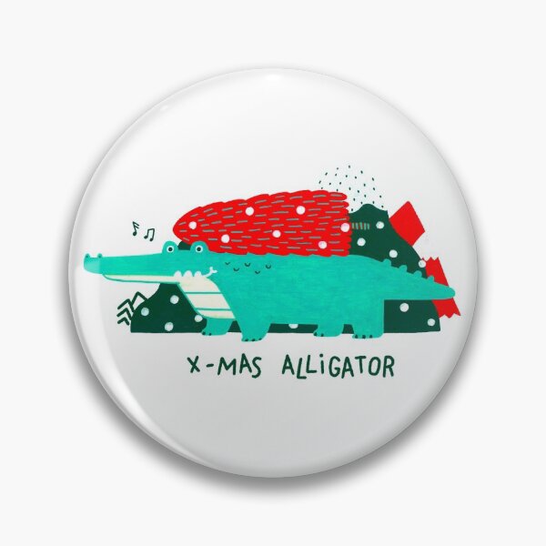 Item preview, X-Mas Alligator designed and sold by mrfox-nyc.