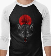Blutmond Baseballshirt für Männer