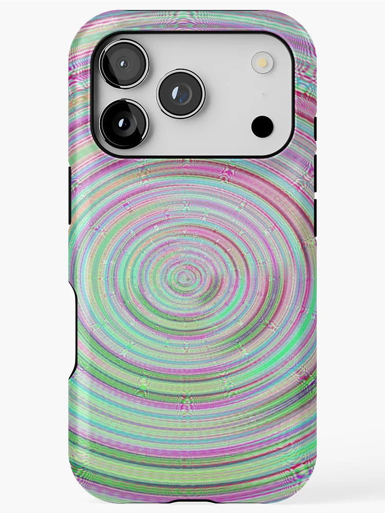 Thumbnail 1 of 4, iPhone Case, Cercles pattern designed and sold by AYACHI90.