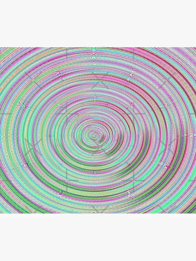 Thumbnail 3 of 3, Poster, Cercles pattern designed and sold by AYACHI90.