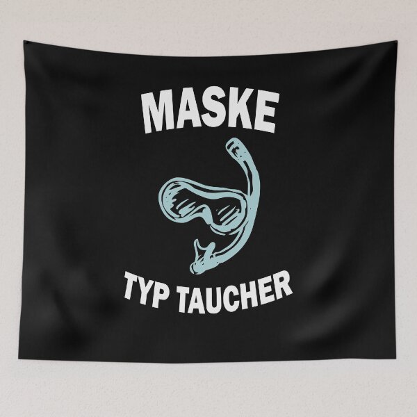 Item preview, Mask compulsory Diving Diving Type Diver Gift designed and sold by Stndor.