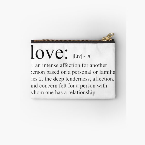 Item preview, love definition - black designed and sold by Gloria Lam.