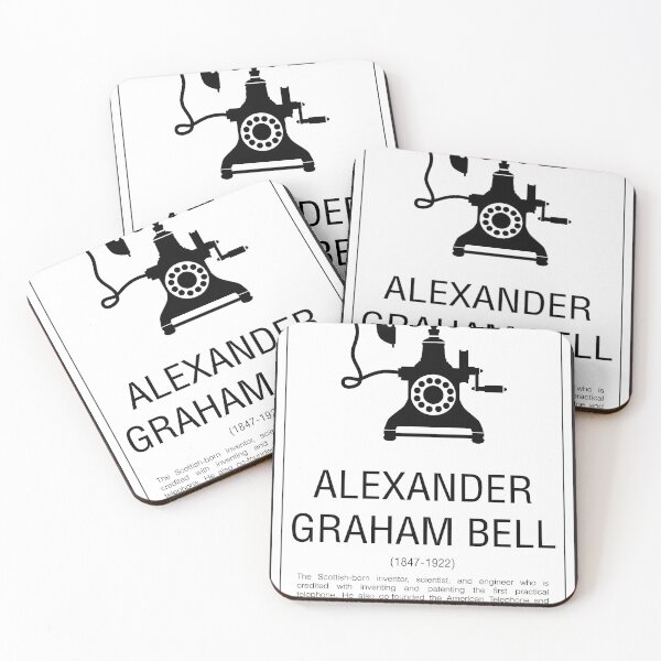 Item preview, Alexander Graham Bell designed and sold by ThalassaStudios.