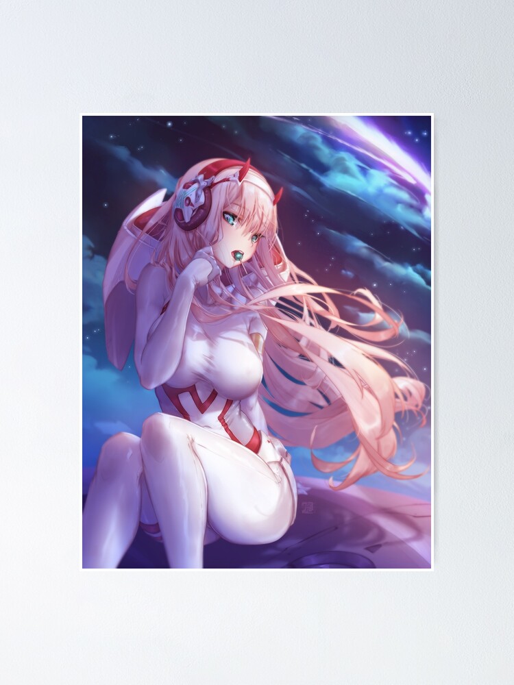 Alternate view of ZeroTwo | Darling in the Franxx Poster