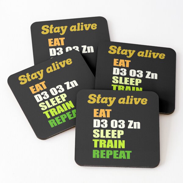 Item preview, Stay Alive Vitamin D3 Omega 3 Zinc Training Healthy designed and sold by Stndor.