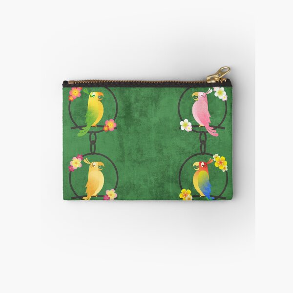 Item preview, Tiki Birds - Green Background Horizontal designed and sold by drxgonfly.