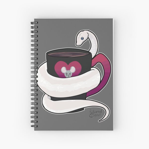 Item preview, blue eyed Lucy Varient snake and cup designed and sold by UpturnedSnout.