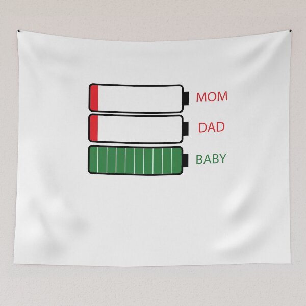 Item preview, Mom Dad Baby designed and sold by Original Cheddar.