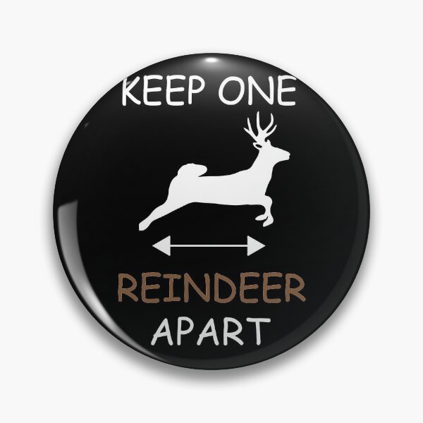 Item preview, Keep One Reindeer Apart designed and sold by Mathew Graphic.