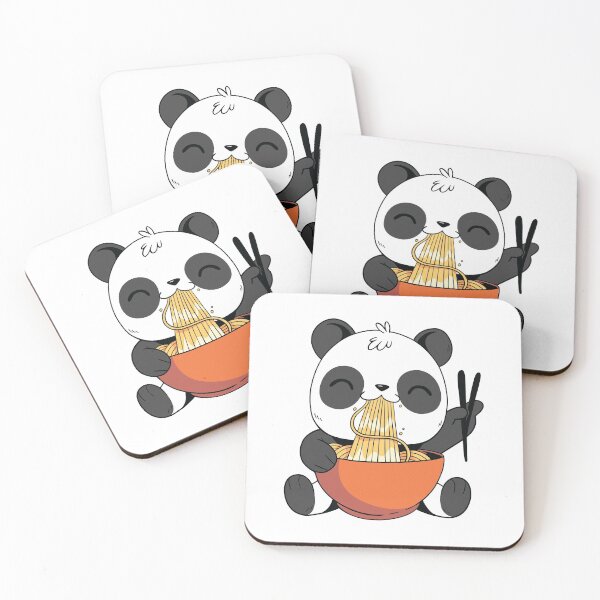 Item preview, Cute Panda Eating Ramen designed and sold by OnepixArt.