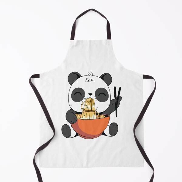Item preview, Cute Panda Eating Ramen designed and sold by OnepixArt.