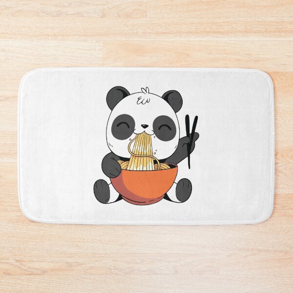 Item preview, Cute Panda Eating Ramen designed and sold by OnepixArt.