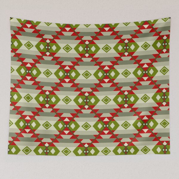 Item preview, Chili Pepper Geometry - blanket design designed and sold by BagChemistry.