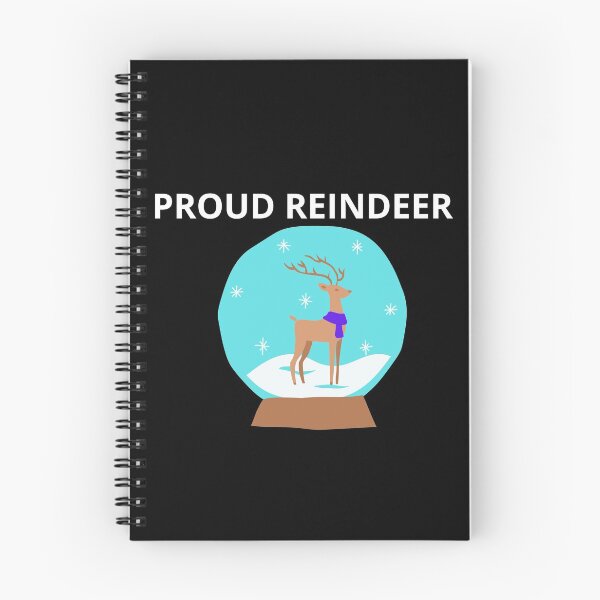Item preview,  Proud reindeer (blue) designed and sold by cute105.