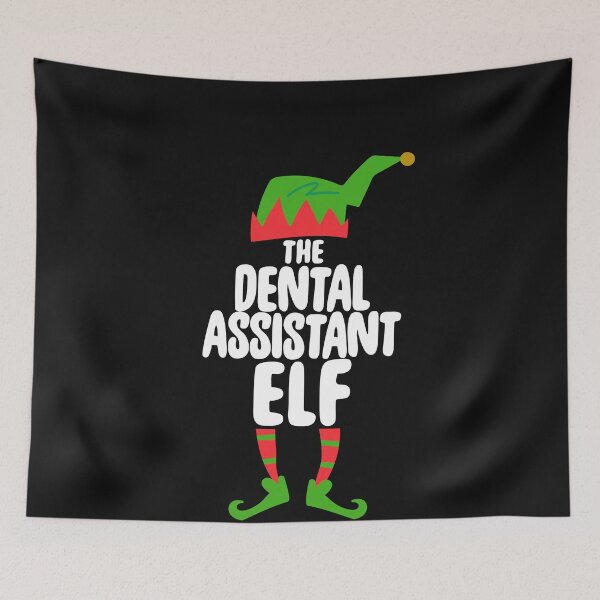Item preview, Christmas Elf The Dental Assistant Elf designed and sold by Bendthetrend.
