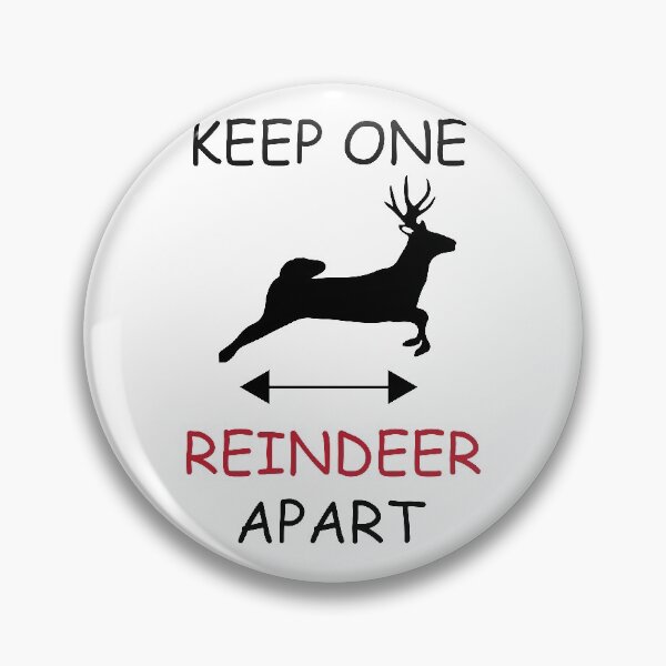 Item preview, Keep One Reindeer Apart designed and sold by Mathew Graphic.
