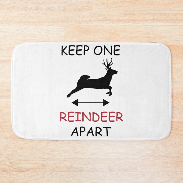 Item preview, Keep One Reindeer Apart designed and sold by Mathew Graphic.