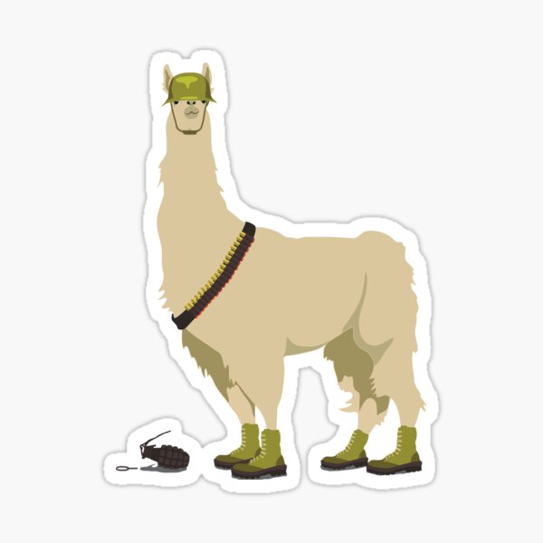 Llamageddon Sticker