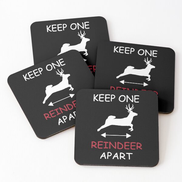 Item preview, Keep One Reindeer Apart designed and sold by Mathew Graphic.