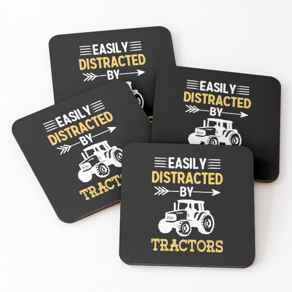 Item preview, Easily Distracted By Tractors designed and sold by TeeDesignsStore.