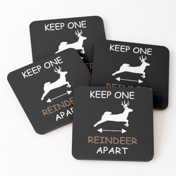 Item preview, Keep One Reindeer Apart designed and sold by Mathew Graphic.