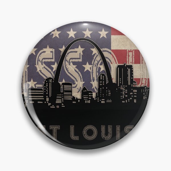 Item preview, st louis skyline flag designed and sold by BekimART2.