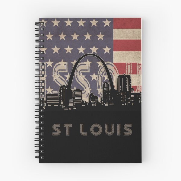 Item preview, st louis skyline flag designed and sold by BekimART2.